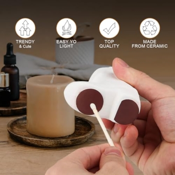 Cowboy Boot Match Holder - Cute Ceramic Decor for Home