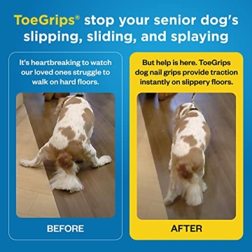 Dr Buzby's ToeGrips for Dogs - Instant Non-Slip Relief