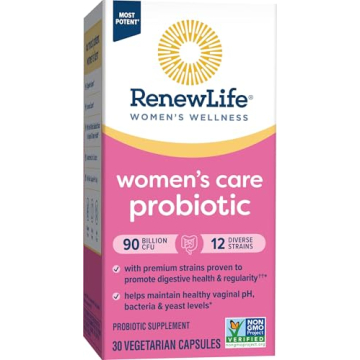 Renew Life Women's Probiotic Capsules for Balanced Health