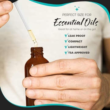 Explore 48PK Amber 2 oz Dropper Bottles for Essential Oils