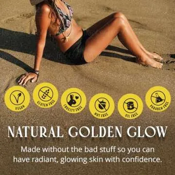 Skinerals Self Tanner Mousse - Natural Self Tan, Streak-Free Organic Self Tanning Foam for All Skin Types, Long Lasting Sunless Fake Tan in 4-8 hours, Face and Body Bronzer, 8 Oz (Californium)