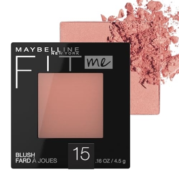 Maybelline Fit Me Blush: Smooth, Blendable, Long-Lasting Color, Perfect for All Skin Tones
