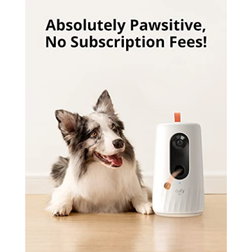 eufy Security Pet Camera with Treat Dispenser and Local Storage
