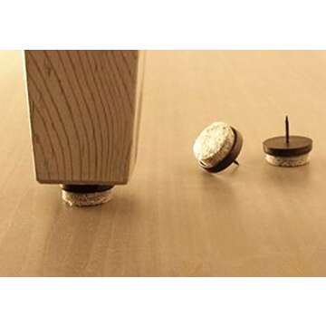 Round Furniture Felt Pads for Heavy Duty Protection