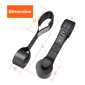 Sozzy Extra Large Heavy Duty Door Anchor for Resistance Bands