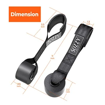 Sozzy Extra Large Heavy Duty Door Anchor for Resistance Bands