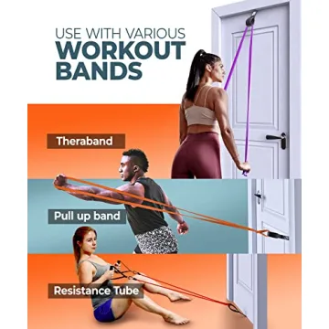 Sozzy Extra Large Heavy Duty Door Anchor for Resistance Bands