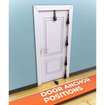 Sozzy Extra Large Heavy Duty Door Anchor for Resistance Bands