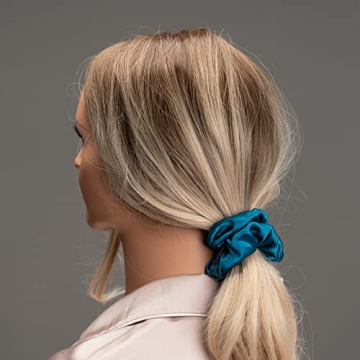 Luxurious Silk Scrunchies for Hair - 100% Mulberry Silk