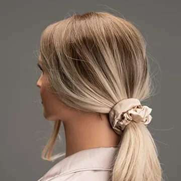 Luxurious Silk Scrunchies for Hair - 100% Mulberry Silk