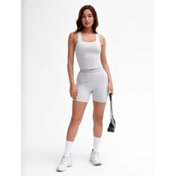 Stylish 2 Piece Workout Casual Tank Sets for Women