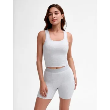 Stylish 2 Piece Workout Casual Tank Sets for Women