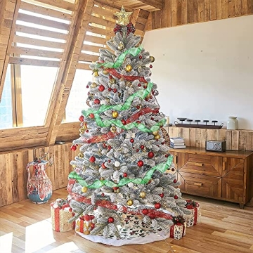 Vibrant Christmas Ribbons Set for Gifts and Crafts