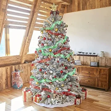 Vibrant Christmas Ribbons Set for Gifts and Crafts