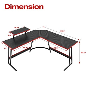 Homall L Shaped Gaming Desk - Ultimate Gamer's Solution