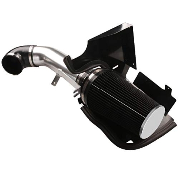 MooSun 4" Cold Air Intake System + Heat Shield For 99-06 GMC/Chevy V8 4.8L/5.3L/6.0L / Silverado 150...