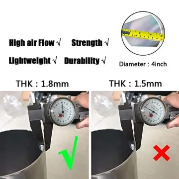 MooSun 4" Cold Air Intake System + Heat Shield For 99-06 GMC/Chevy V8 4.8L/5.3L/6.0L / Silverado 1500/2500/3500 (Black)