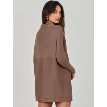 ANRABESS Women Oversized Turtleneck Sweater - Fall Style
