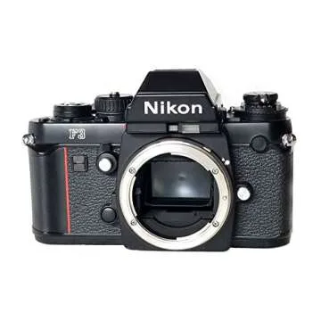 Nikon F3 with DE-2 viewfinder professional SLR film camera; body only, no lens