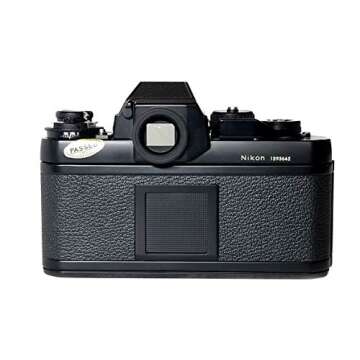 Nikon F3 with DE-2 viewfinder professional SLR film camera; body only, no lens