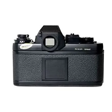 Nikon F3 with DE-2 viewfinder professional SLR film camera; body only, no lens