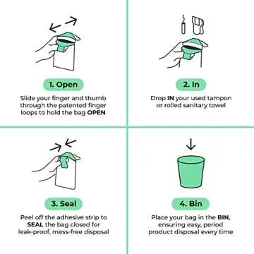 Fab Little Bag - 45 Opaque Sanitary Disposal Bags