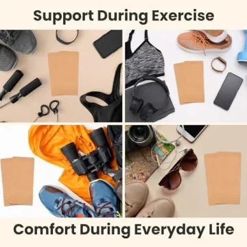 KEMFORD Ankle Compression Sleeve for Pain Relief and Support