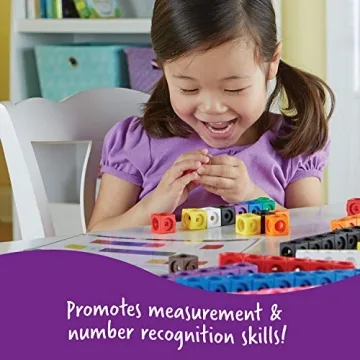 Learning Resources MathLink Cubes - Fun Early Math Set