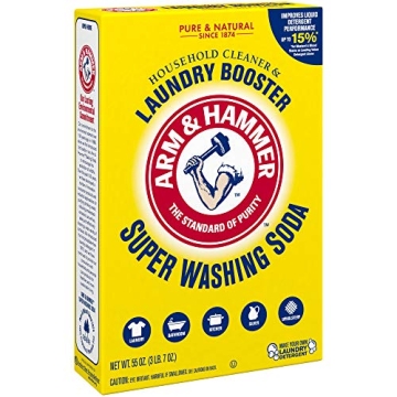 ARM & HAMMER Super Washing Soda Laundry Booster and Cleaner