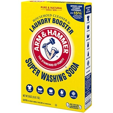 ARM & HAMMER Super Washing Soda Laundry Booster and Cleaner