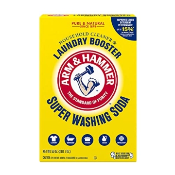 ARM & HAMMER Super Washing Soda Laundry Booster and Cleaner
