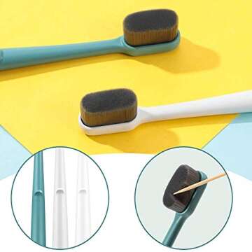 Soft Cat Toothbrush Set for Effective Dental Care