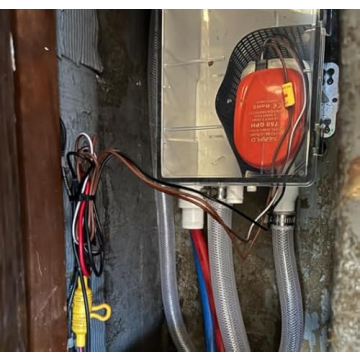 Amarine Made 12V Marine Shower Sump Pump 750 GPH