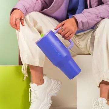 HydroJug Traveler 40 oz Water Bottle with Flip Straw