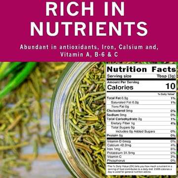 SPICES VILLAGE Whole Rosemary Leaves [ 4 oz ] – Natural Whole Rosemary for Cooking and Tea, Pure Mediterranean Seasoning - Kosher, Gluten Free, Vegan, Non GMO, Resealable Bulk Bag