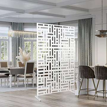 Elevens Decorative Privacy Screen for Outdoor Spaces