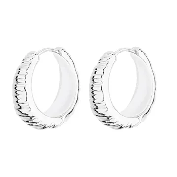 Wgoud Chunky Huggie Hoop Earrings for All Occasions