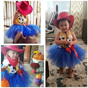 Charming Cowgirl Tutu Dress for Girls 1-10Y