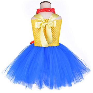 Charming Cowgirl Tutu Dress for Girls 1-10Y
