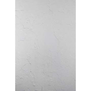 Bessie Bakes Super-Thin & Pliable Simple White Textured Replicated Photography Backdrop 2 Feet Wide x 3 Feet Long