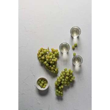 Bessie Bakes Super-Thin & Pliable Simple White Textured Replicated Photography Backdrop 2 Feet Wide x 3 Feet Long