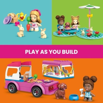 MEGA Construx Barbie DreamCamper Building Set with 2 Dolls