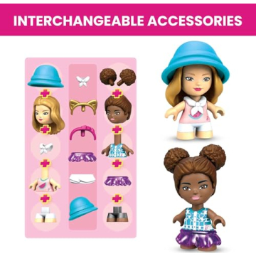 MEGA Construx Barbie DreamCamper Building Set with 2 Dolls