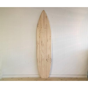 Handmade 6ft Wood Surfboard Wall Art Unfinished Decor Sign