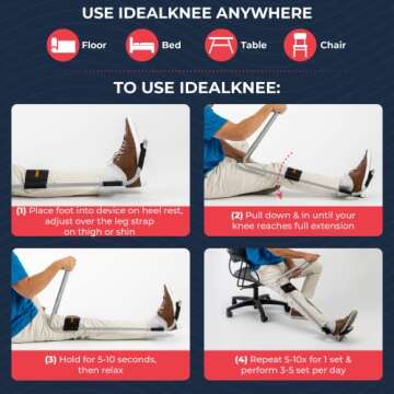 IdealKnee Two Pad - Advanced Pain Relief & Recovery Device