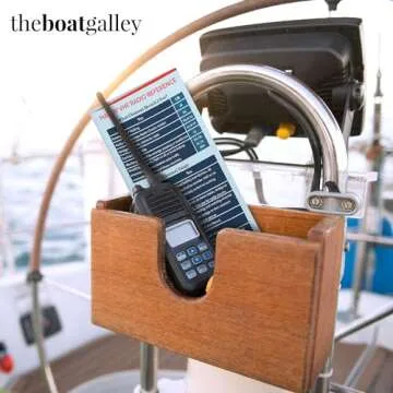 Quick Guide for VHF Radio Marine - Handy Boating Must Haves | Boating Accessory Reference for Improv...