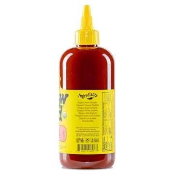 Yellowbird Organic Sriracha Hot Sauce 19.6 oz Bottle