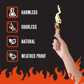Grill Trade Fire Starters - 50pcs Grill Starter Made of Pine Wood Shavings & Food-Grade Wax with 8-10 Minutes Burning Time - Weatherproof & Odorless - Ideal for Indoor & Outdoor Use