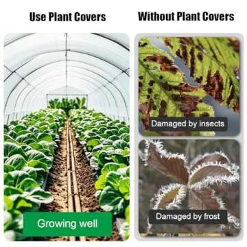 Plant Covers for Frost Protection and Garden Care