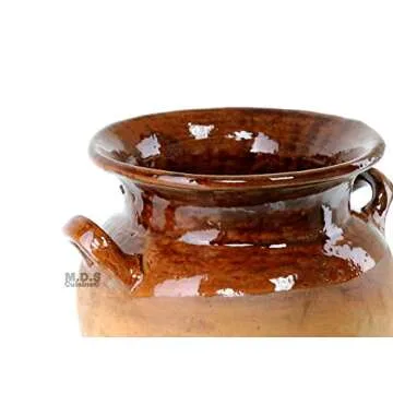 Olla De Barro 3 Quart Artisan Pot for Authentic Cooking